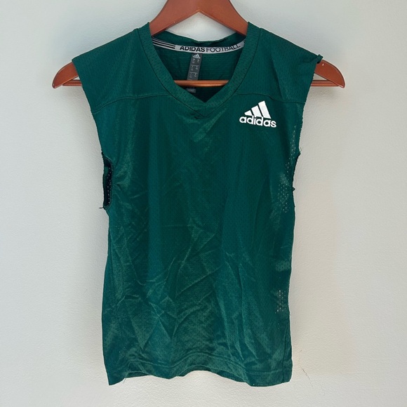 Boys Adidas Football Sleeveless Practice Jersey Medium 11-12 Years - Picture 1 of 7